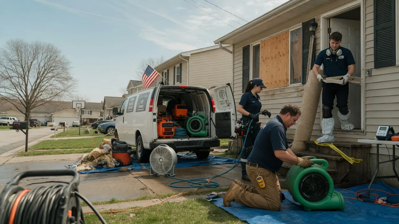 Water Damage Restoration in Hazleton, PA near me